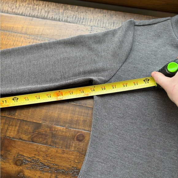 Hyfve M Gray Long Sleeve Mock Turtle Neck Dress - Picture 7 of 9